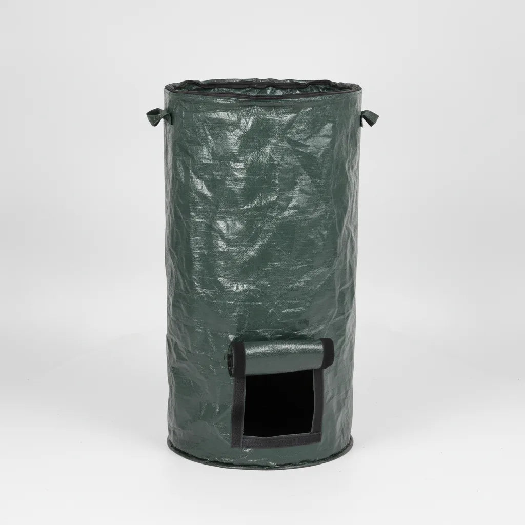 Sac de compostage pliable 130 L avec fermeture éclair