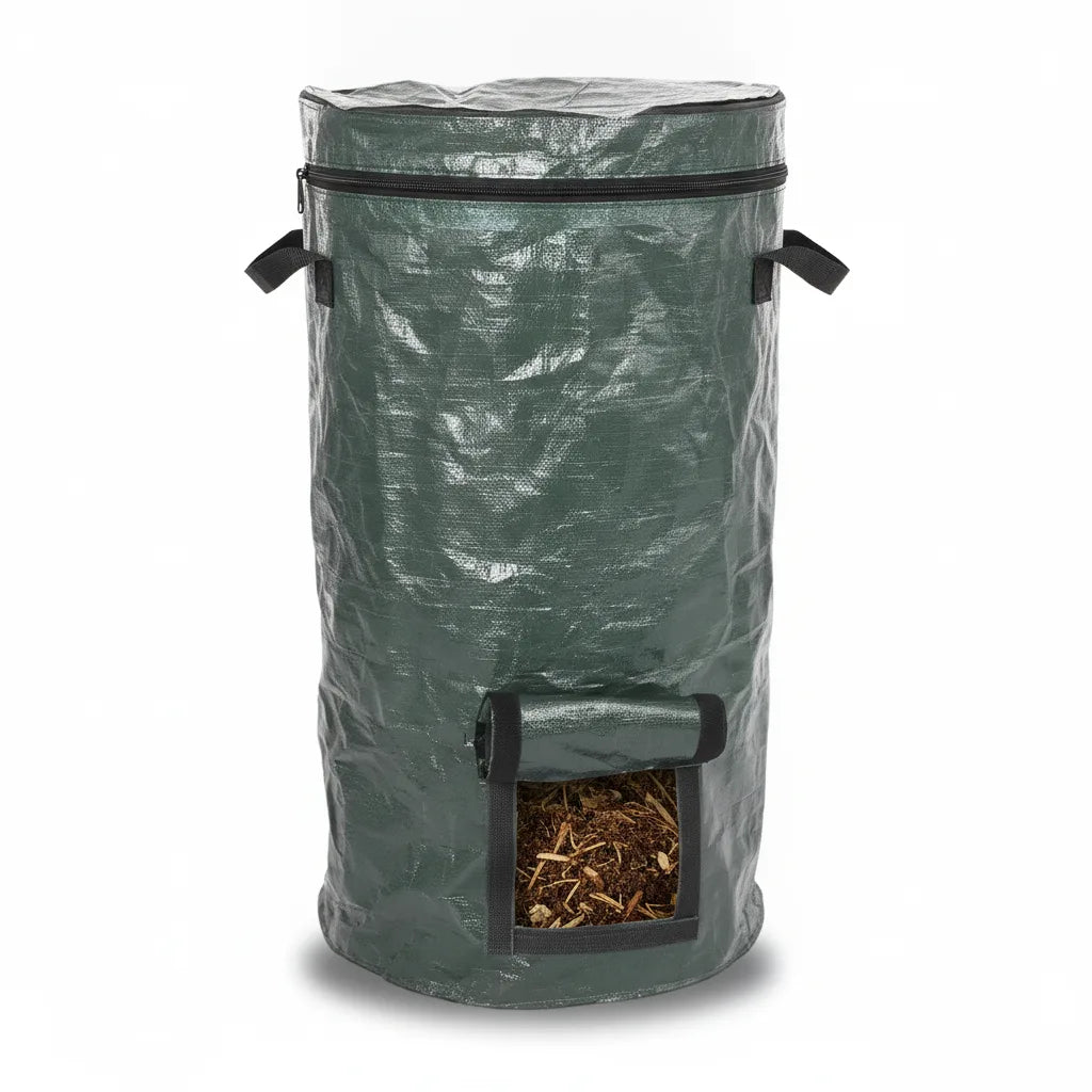 Sac de compostage pliable 130 L avec fermeture éclair, photo 4 sur 4